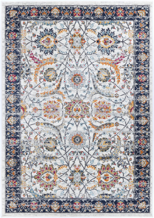 Provence Clayfield Cream & Dark Blue RugProvence Clayfield Cream & Dark Blue Rug - /products/provence-clayfield-cream-dark-blue-rug