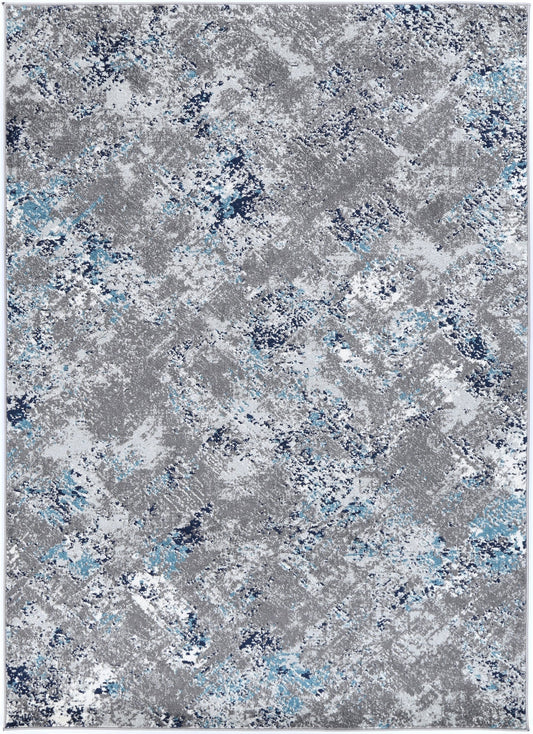 Provence Bayonne Grey & Blue Abstract RugProvence Bayonne Grey & Blue Abstract Rug - /products/provence-02