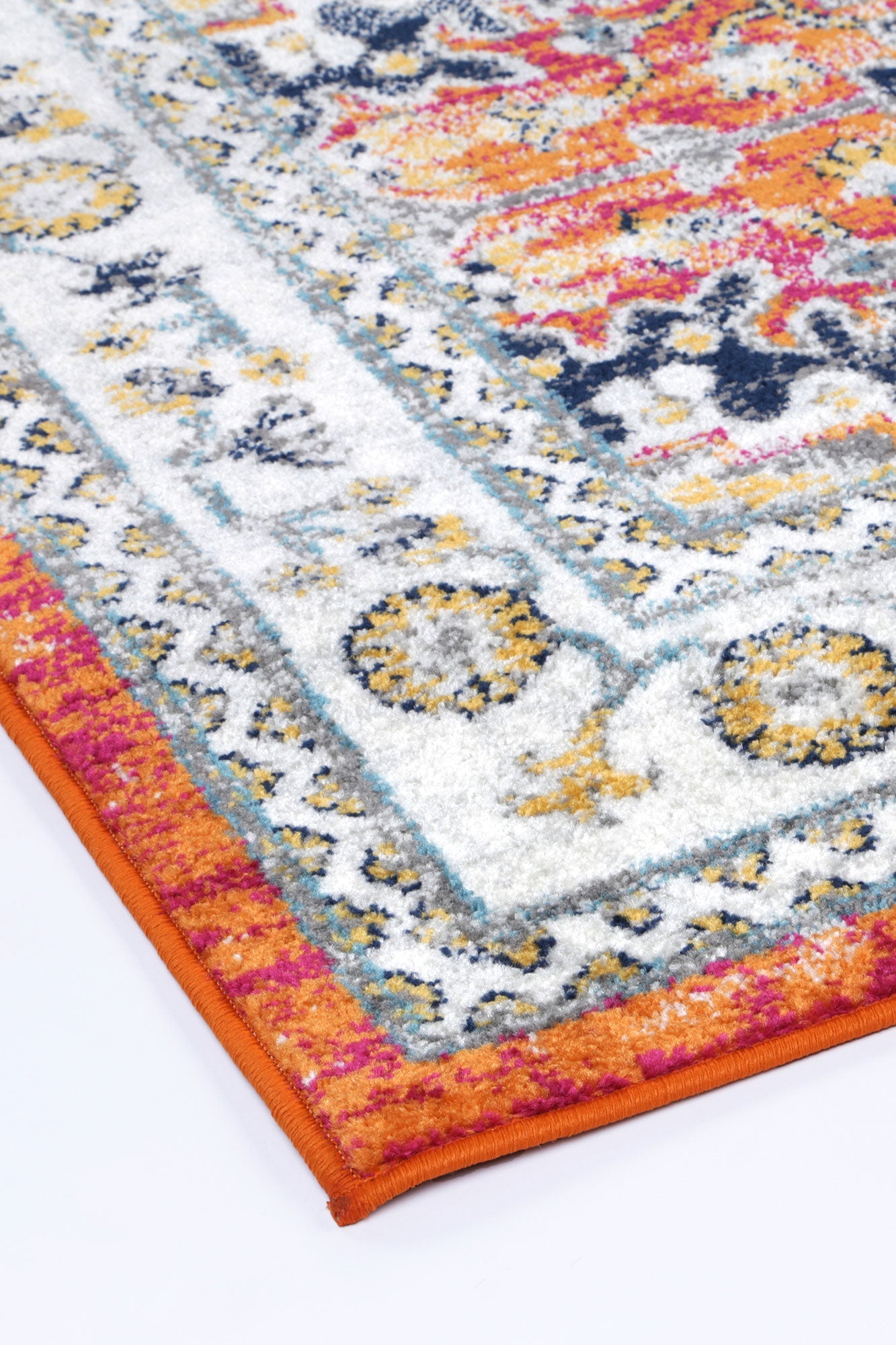 Provence Cannes Orange Transitional Rug