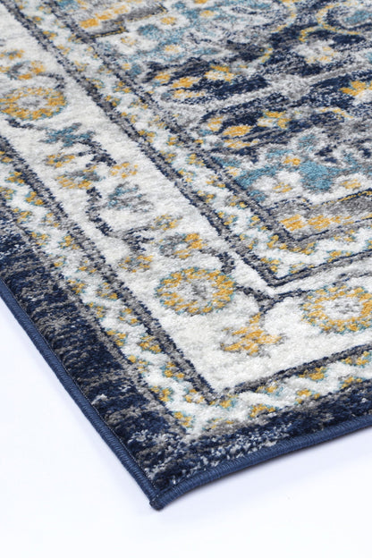 Provence Frejus Blue Transitional Rug