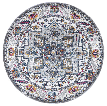 Provence Toulouse Multi Traditional Round Rug