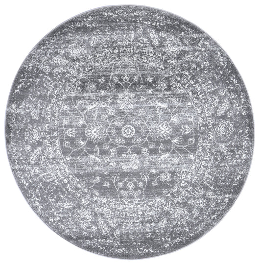 Provence Avignon Grey Traditional Round RugProvence Avignon Grey Traditional Round Rug - /products/provence-avignon