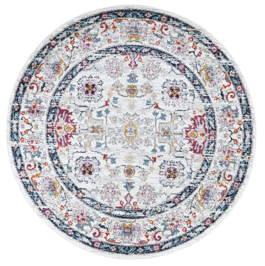 Provence Nice Multi Transitional Round RugProvence Nice Multi Transitional Round Rug - /products/provence-nice