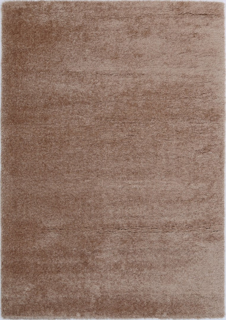 Puffy Soft Shag Camel Rug