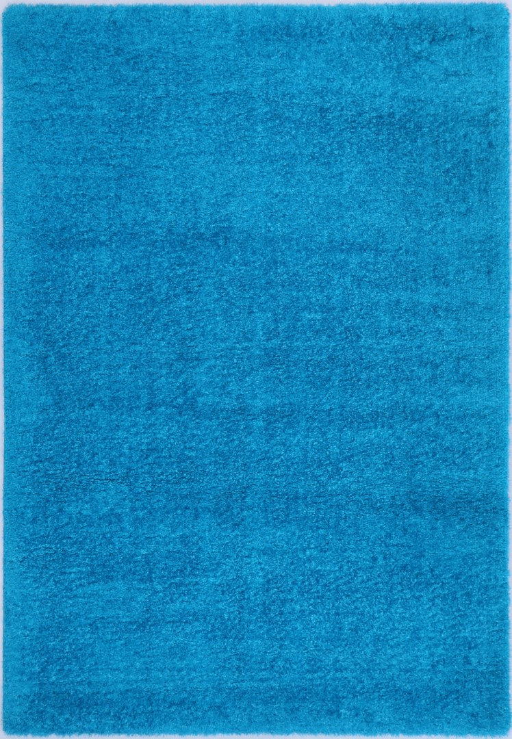 Perth Soft Shag Teal Rug