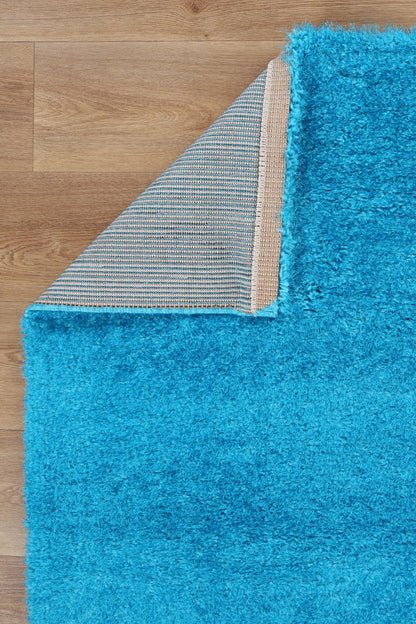 Perth Soft Shag Teal Rug