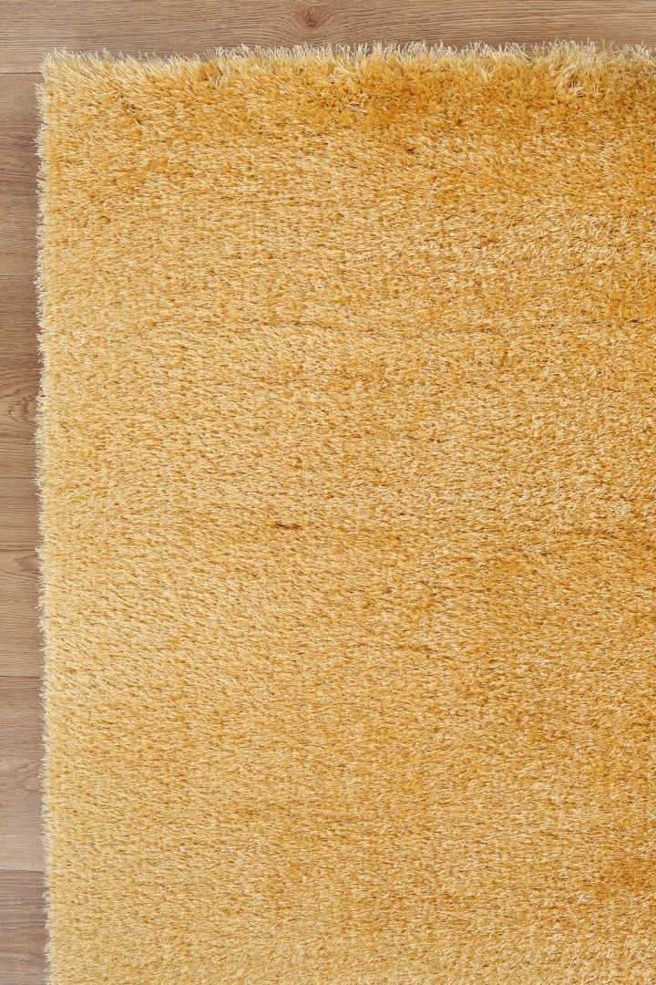 Perth Soft Shag Mustard Rug
