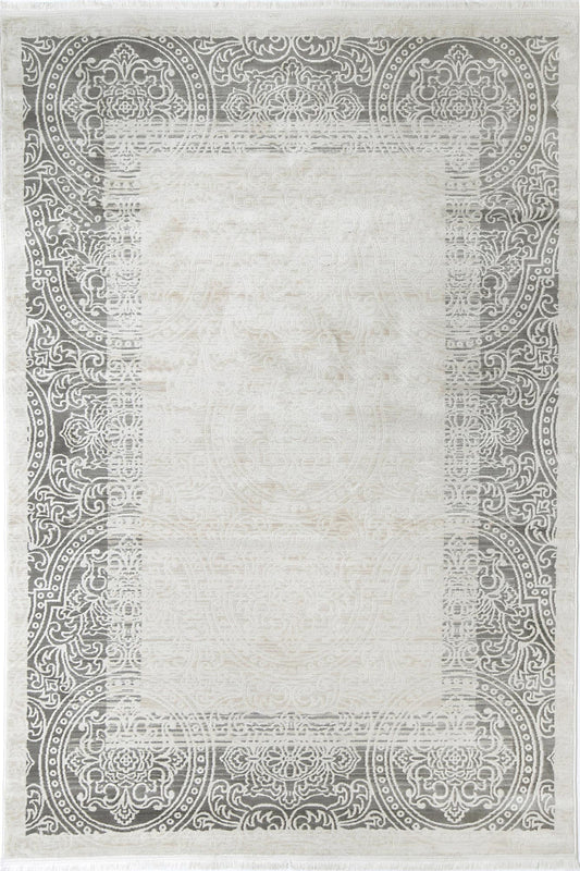 Rapsody Bach Ash Contemporary RugRapsody Bach Ash Contemporary Rug - /products/rapsody-classic-border-rug