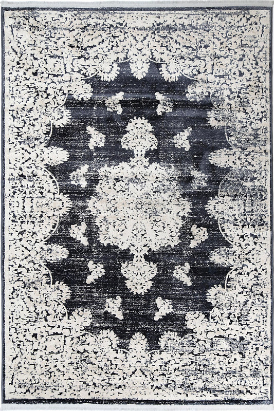 Rapsody Bizet Navy Transitional RugRapsody Bizet Navy Transitional Rug - /products/rapsody-medallion-navy-rug