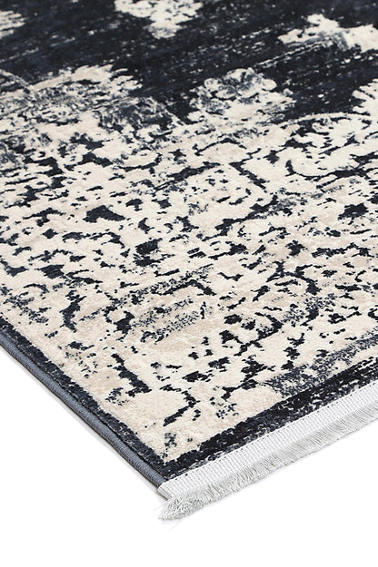 Rapsody Bizet Navy Transitional Rug