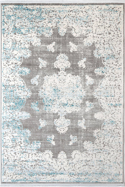 Rapsody Bizet Blue Traditional Rug