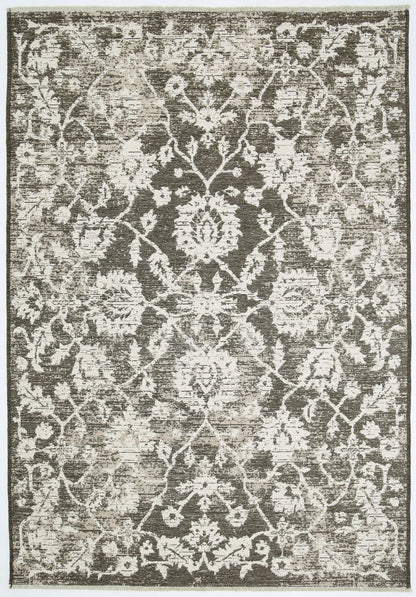 Rustic Vineyard Beige Contemporary Rug