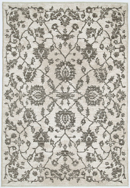 Rustic Vineyard Beige Contemporary Rug