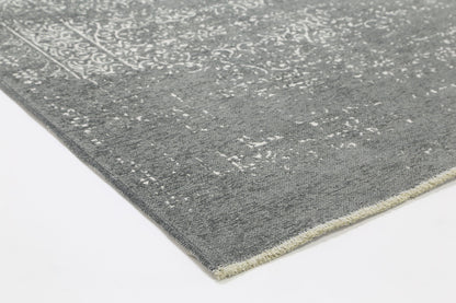 Rustic Homestead Grey & Ivory Contemporary Rug