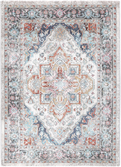 Salsa Yanet Ivory & Multi Rug