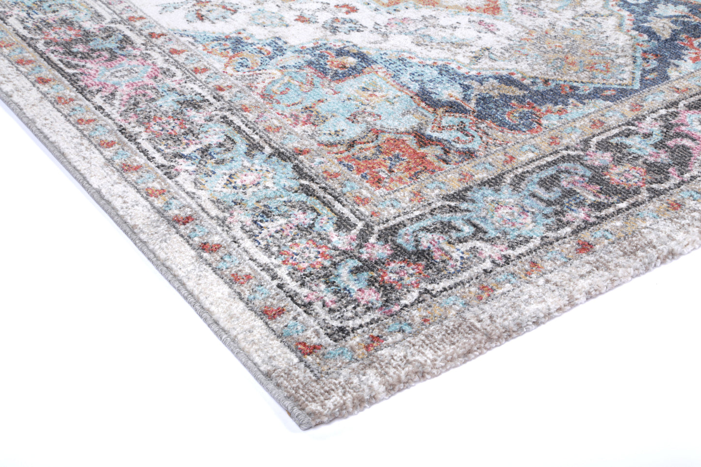 Salsa Yanet Ivory & Multi Rug