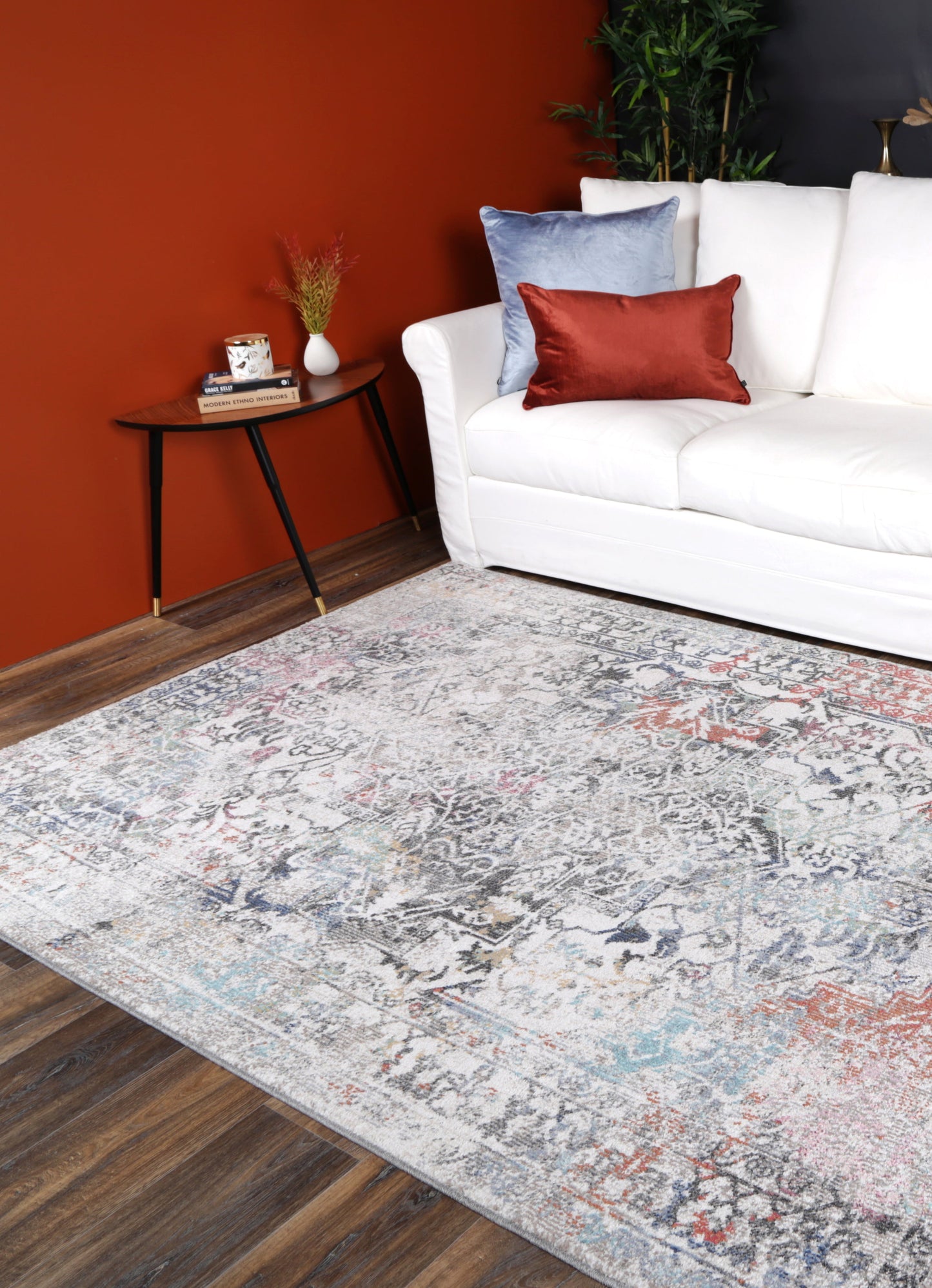 Salsa Maria Grey & Multi Transitional Rug