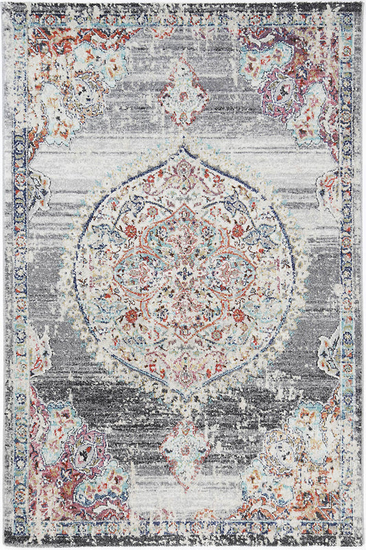 Salsa Hollow Medalion Transitional Grey RugSalsa Hollow Medalion Transitional Grey Rug - /products/hollow-medalion-transitional-grey-rug