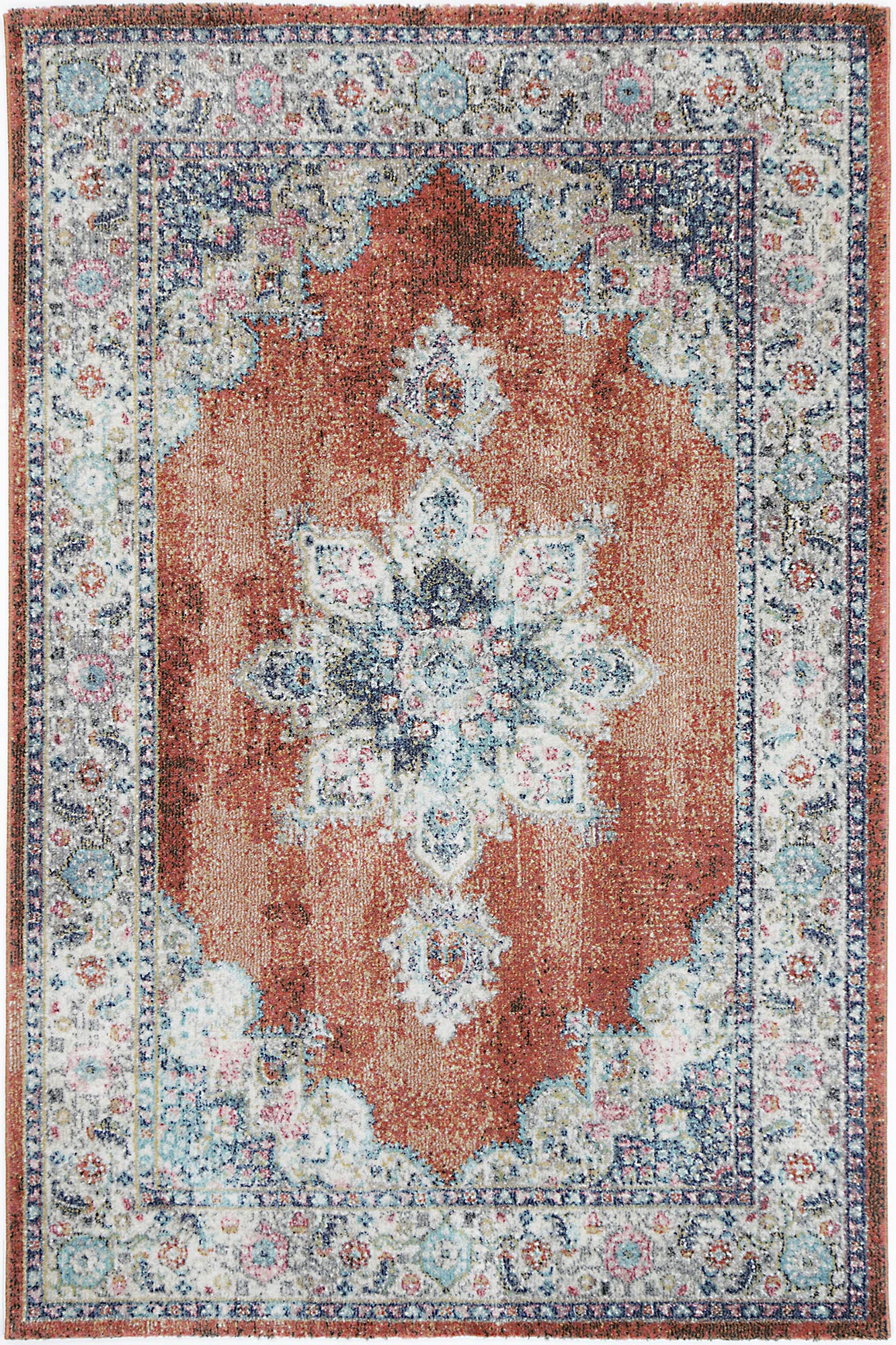 Salsa Brentwood Transitional Rust Rug