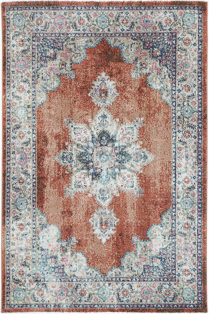 Salsa Brentwood Transitional Rust Rug