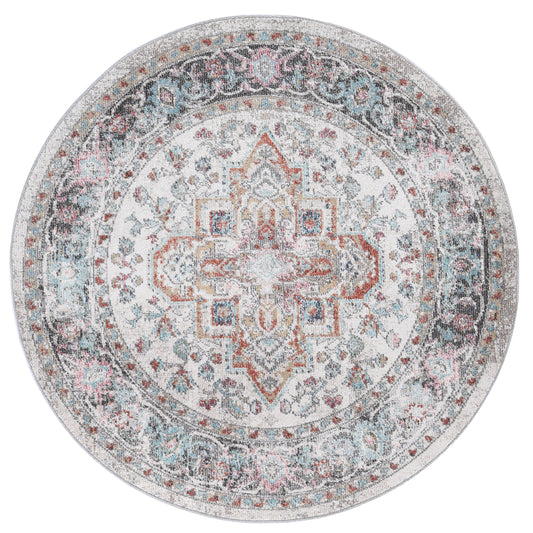 Salsa Yanet Ivory & Multi Round RugSalsa Yanet Ivory & Multi Round Rug - /products/salsa-yanet-ivory-multi-round-rug