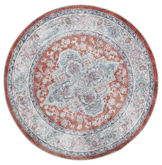 Salsa Seo Terracotta & Ivory Transitional Round RugSalsa Seo Terracotta & Ivory Transitional Round Rug - /products/salsa-seo-terracotta-ivory-transitional-round-rug