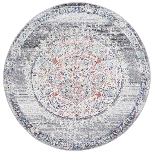 Salsa Hollow Medalion Transitional Grey Round RugSalsa Hollow Medalion Transitional Grey Round Rug - /products/salsa-medallion-transitional-grey-round-rug