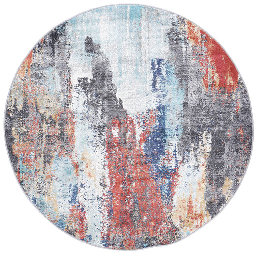 Salsa Aveza Abstract Multi Round RugSalsa Aveza Abstract Multi Round Rug - /products/salsa-abstract-multi-round-rug