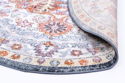 Santa Fe Morelia Vintage Multi Round Rug