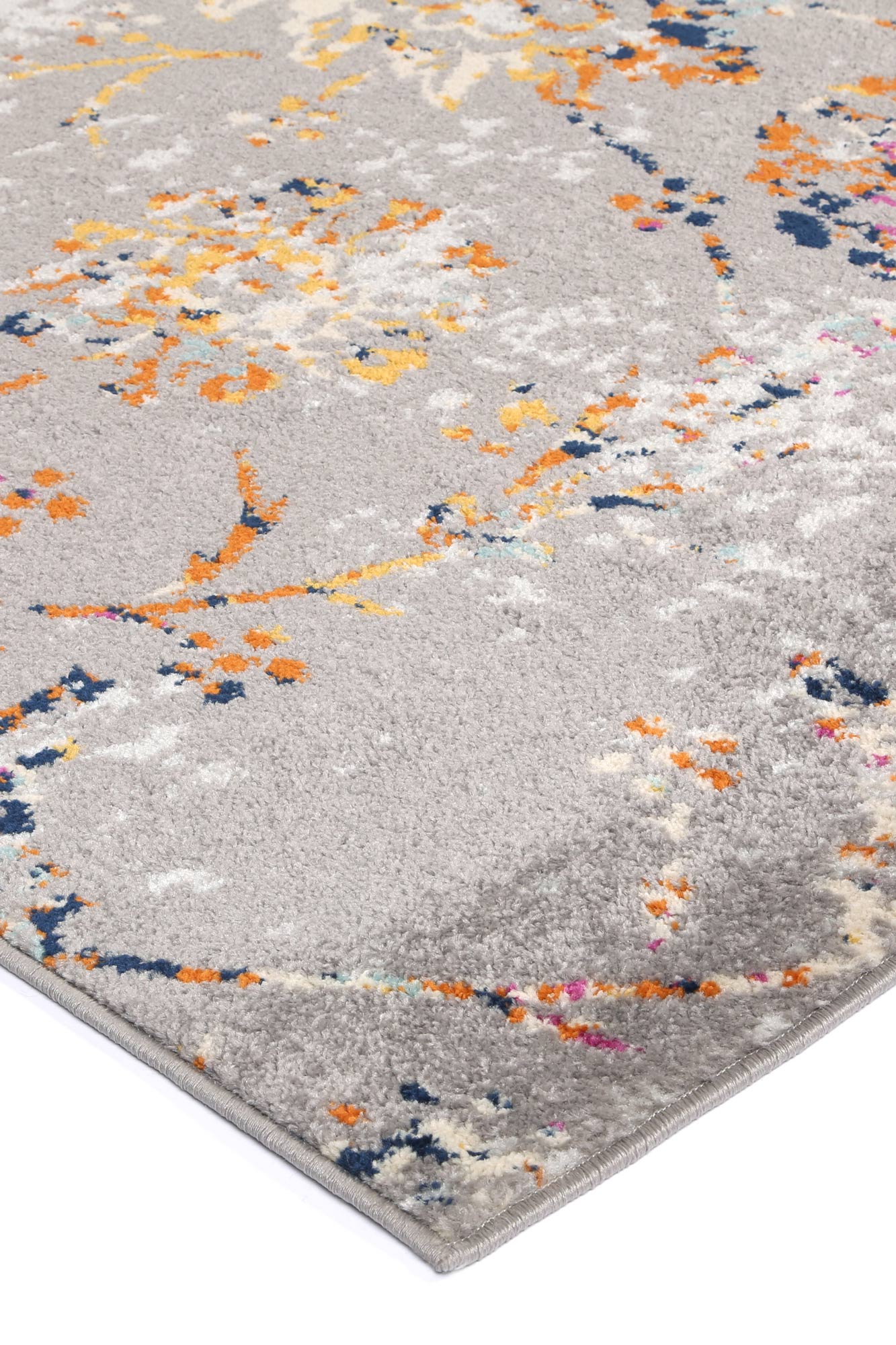 Silia Catina Grey & Multi Contemporary Rug