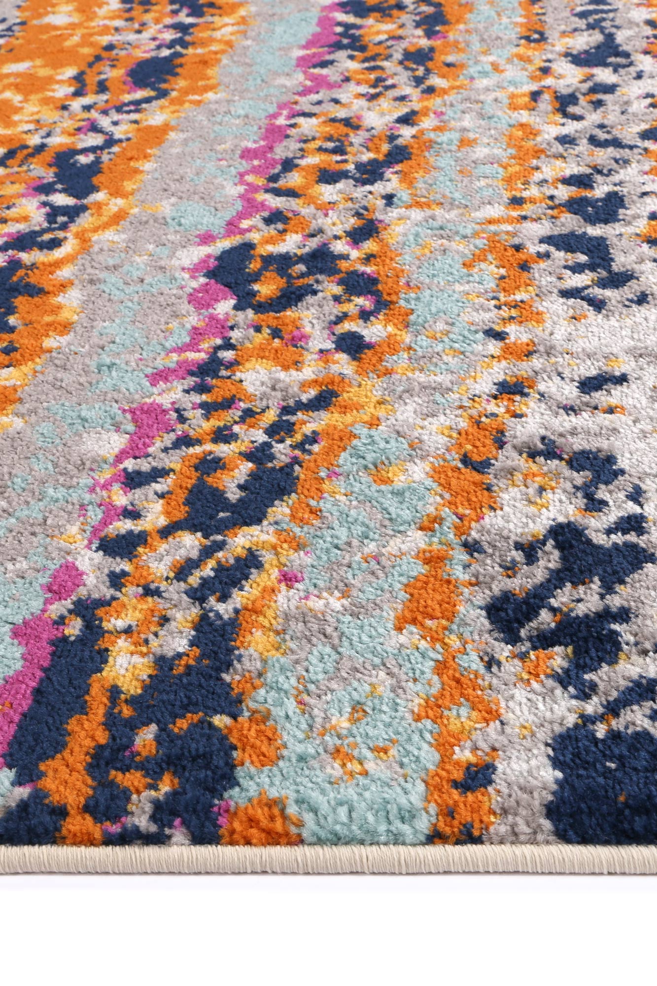 Silia Carini Multi Contemporary Rug