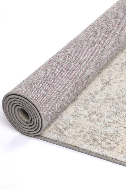Silia Vizzini Grey & Beige Transitional Rug