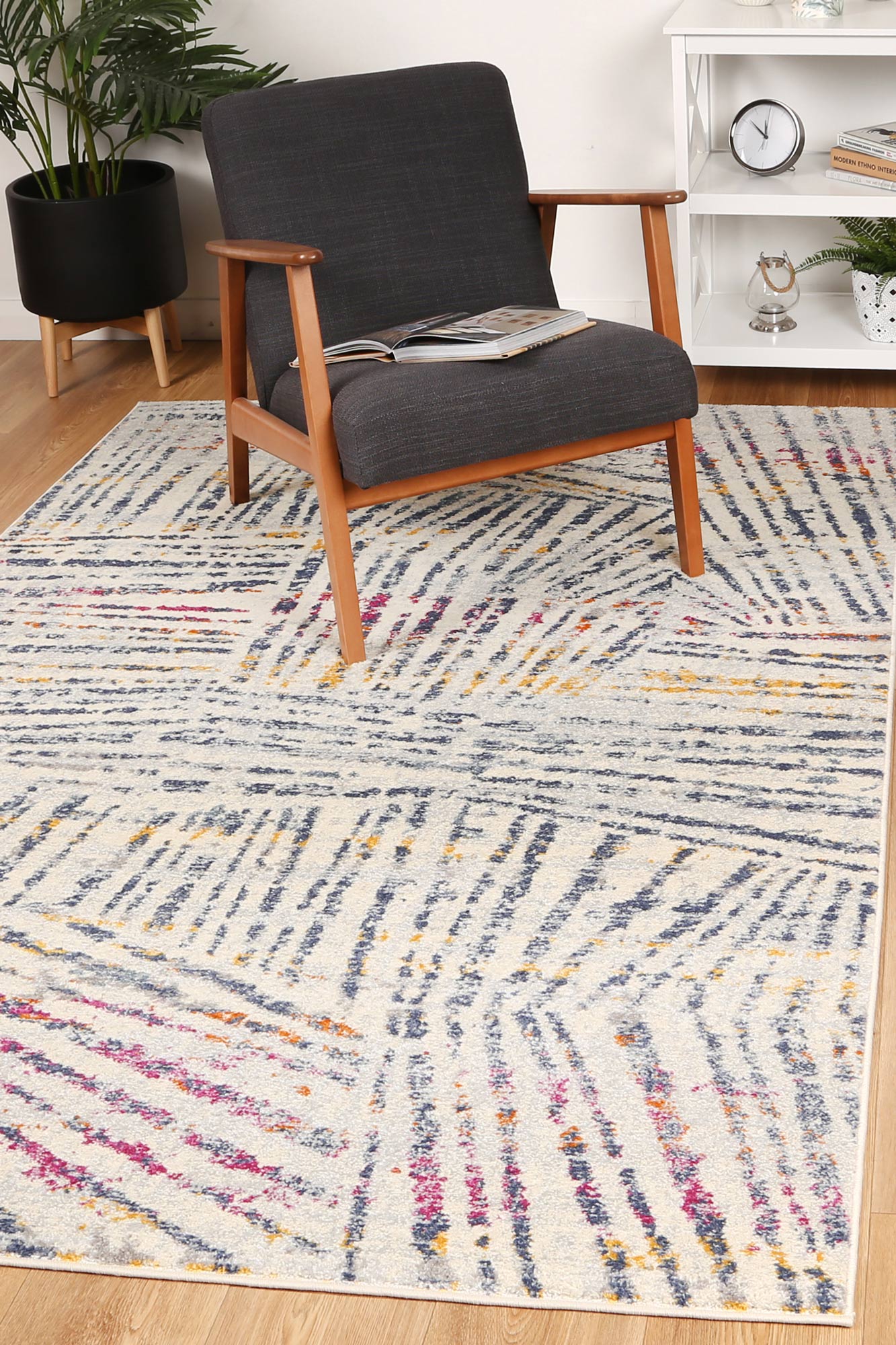 Silia Liotta Multi Geometric Rug
