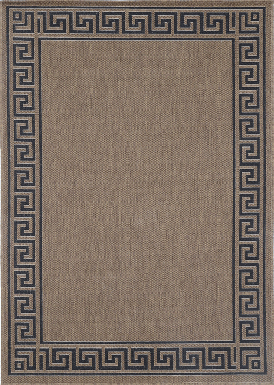 Sisalo Brown Beige Bordered Patterned RugSisalo Brown Beige Bordered Patterned Rug - /products/sisalo-brown-beige-bordered-patterned-rug