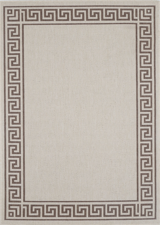 Sisalo Beige Bordered Patterned RugSisalo Beige Bordered Patterned Rug - /products/sisalo-beige-bordered-patterned-rug