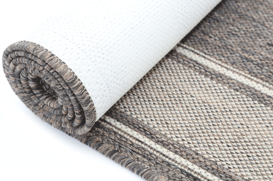 Sisalo Brown Beige Outdoor Bordered Rug - /products/sisalo-brown-beige-outdoor-bordered-rug