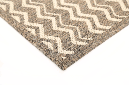 Sisalo Brown Beige and Cream Geometric Rug - /products/sisalo-brown-beige-and-cream-geometric-rug
