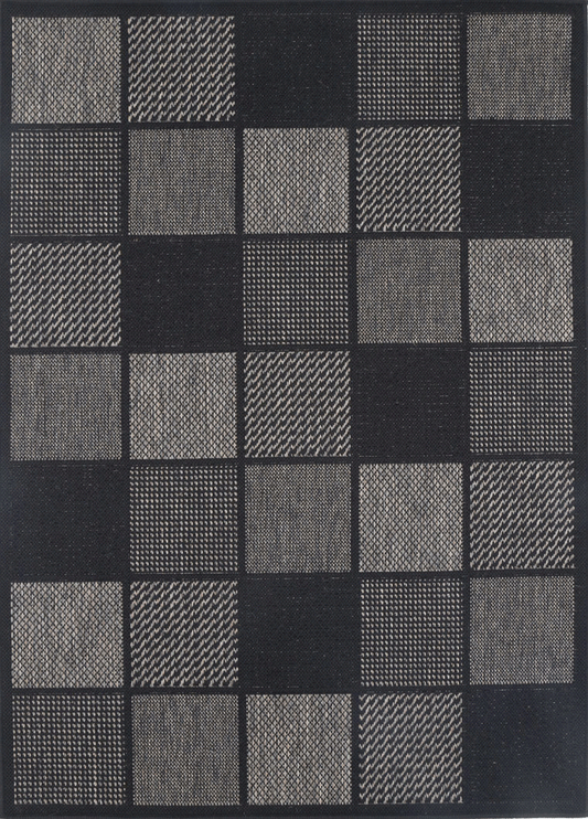 Sisalo Grey Square Shape Patterned Ikat RugSisalo Grey Square Shape Patterned Ikat Rug - /products/sisalo-grey-square-shape-patterned-ikat-rug