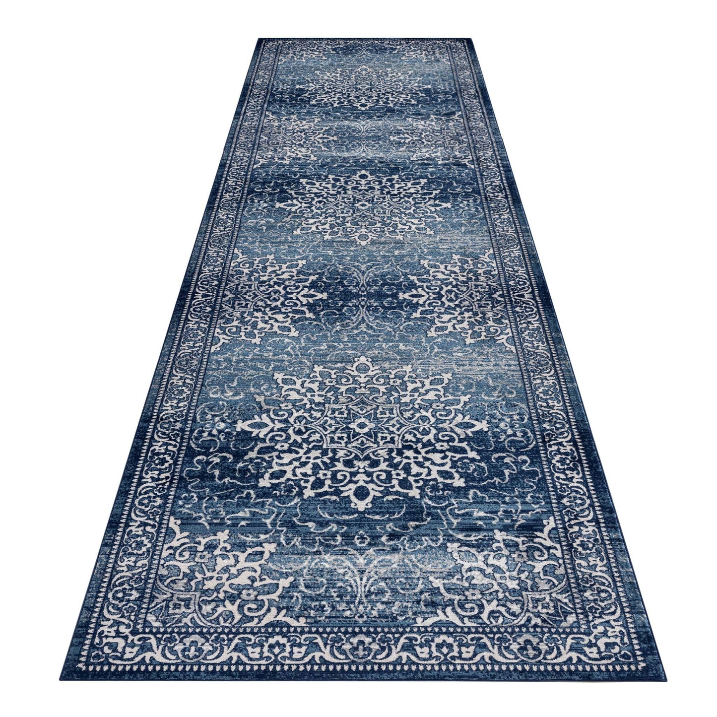 Sahara 892 Navy Hallway Runner