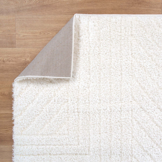 Tender Modern Cream Shag Rug - /products/tender-modern-cream-shag-rug