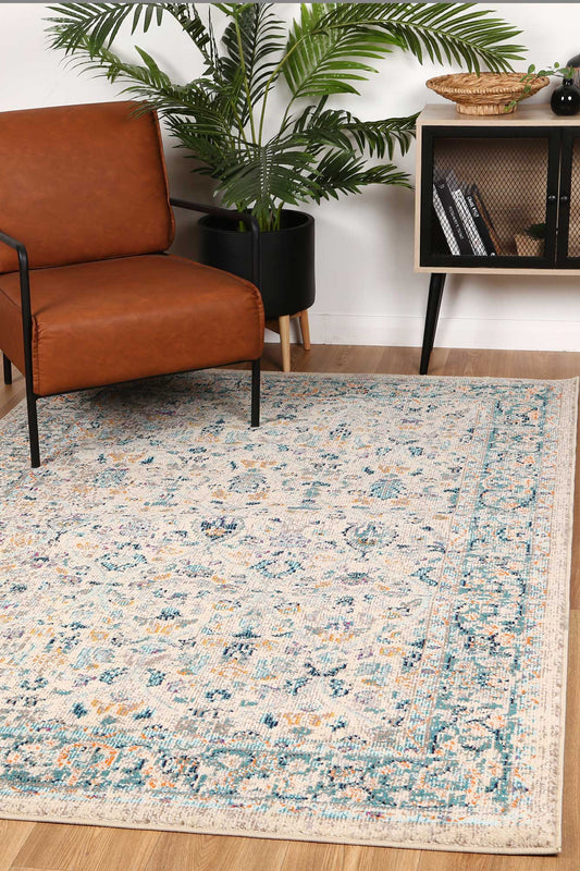 Tulin Paisley Cream & Blue Transitional Rug - /products/tulin-tuli01-c613b_f06b2