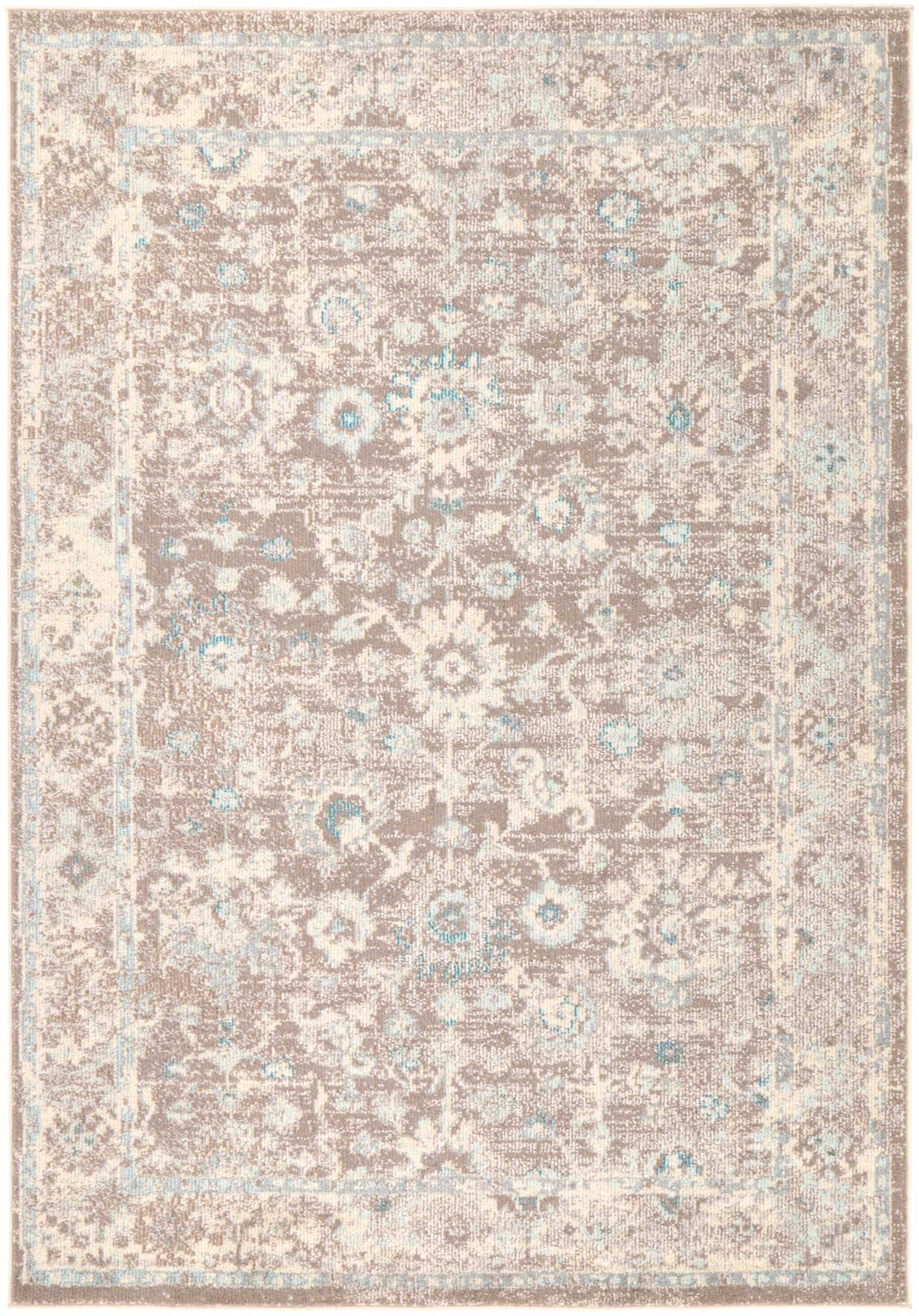 Tulin Homely Cream & Beige Transitional Rug