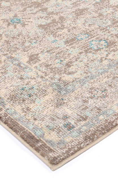 Tulin Homely Cream & Beige Transitional Rug