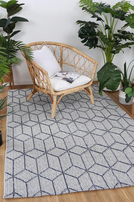Vanuatu Greenslade Charcoal Geometric Flatweave Rug - /products/vanuatu-greenslade-charcoal-geometric-flatweave-rug