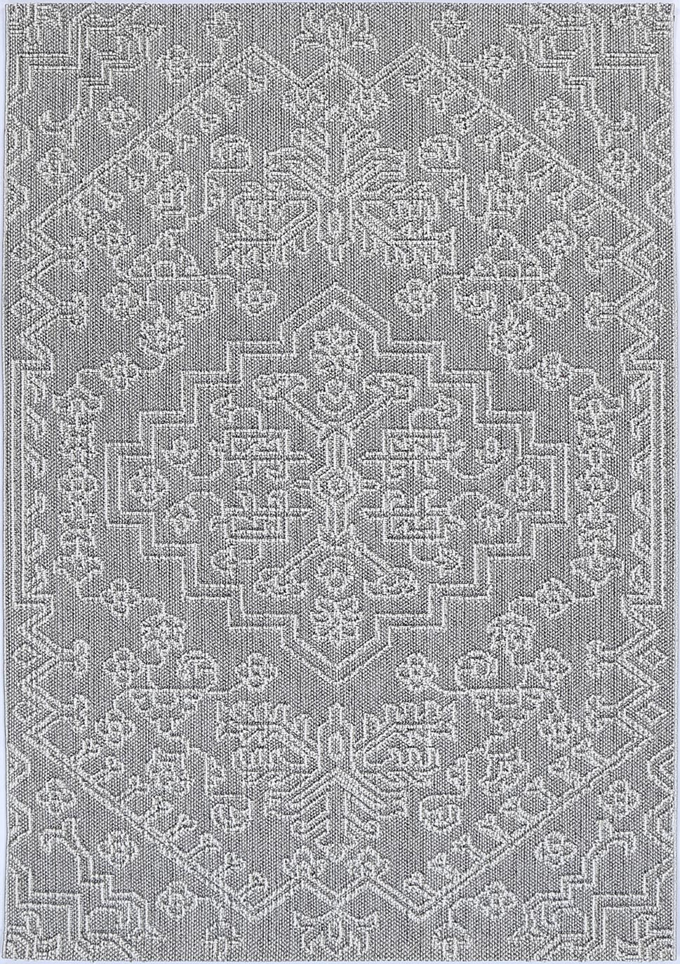 Vanuatu Bule Ash Tribal Flatweave Rug