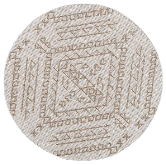 Vanuatu Kilifa Beige Tribal Round Flatweave RugVanuatu Kilifa Beige Tribal Round Flatweave Rug - /products/vanuatu-kilifa-beige-tribal-round-flatweave-rug