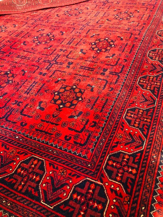 Hand Knotted Beljik WOOL Rug from North of Afghanistan