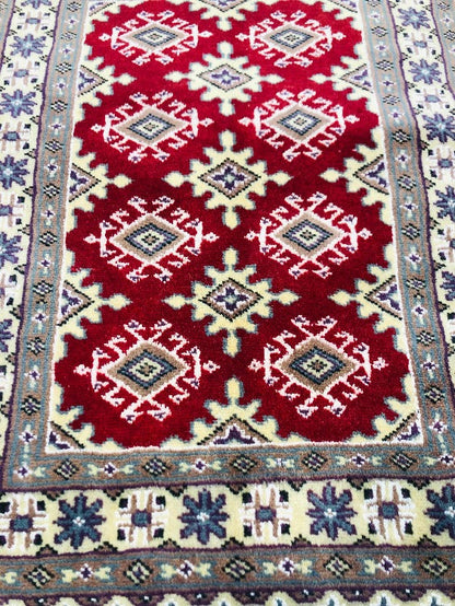 Handmade Hand knotted Bukhara Rugs