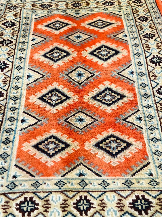 Handmade Hand knotted Bukhara Rugs