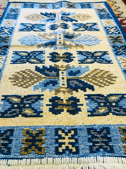 Moroccan double side Wool & Cotton KilimsMoroccan double side Wool & Cotton Kilims - /products/handmade-turkish-killim-rugs